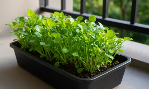 Rau cải xoong: Trồng một lần ăn cả năm, giàu canxi gấp đôi sữa giúp trẻ cao lớn khỏe mạnh