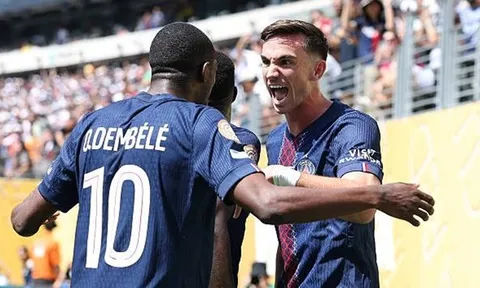 PSG 4-0 Real: Đòn phủ đầu chớp nhoáng; Mbappe gây thất vọng