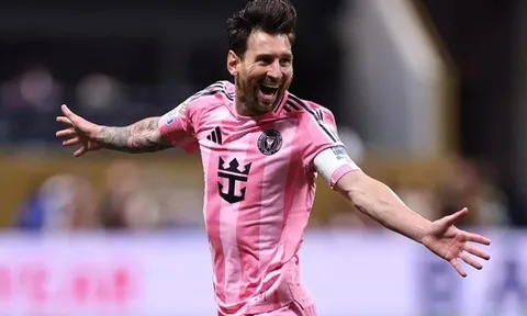 Messi lập cú đúp, Inter Miami thắng kịch tính New England