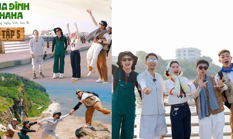 “Gia Đình Haha” tập 5: Sắc nắng bình minh, vị mặn biển cả và tiếng cười nông thôn