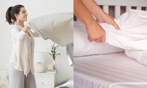 Mẹ chồng chê nàng dâu ngủ dậy không gấp chăn màn ngay, cô thủng thẳng đáp lời, bà lại vội vàng làm theo