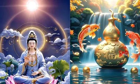 Phật Bà Quan Âm che chở: 4 con giáp thấu hiểu nhân quả, tích phúc sâu dày, nửa đời sau không lo thiếu tiền