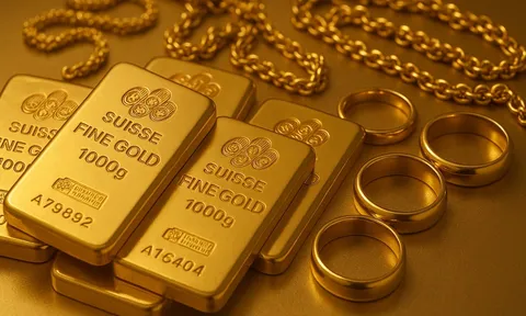 Bảng giá vàng 9999 24K 18K SJC DOJI PNJ hôm nay 12/7/2025