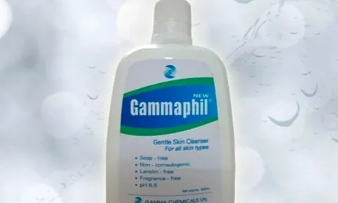 Thu hồi lô sữa rửa mặt Gammaphil 125ml do chứa chất không có trong công bố