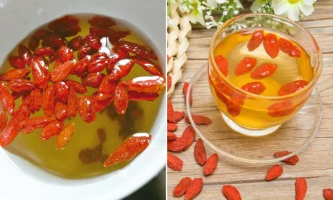 Thường xuyên uống trà kỷ tử, nhận 5 lợi ích tuyệt vời, cả nam và nữ đều cần