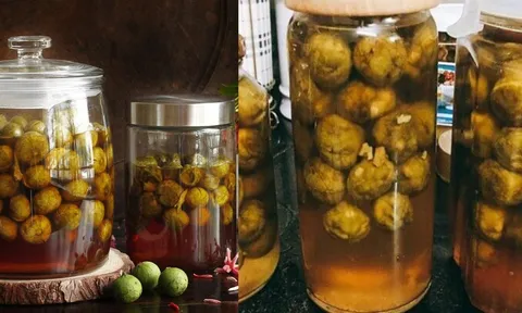 Cách ngâm sấu vàng giòn ngon, để cả năm không nổi váng