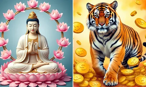 Từ giờ đến cuối năm 2025, 4 tuổi được Bồ Tát ban hồng phúc, gặp dữ hóa lành, tiền tài rủng rỉnh
