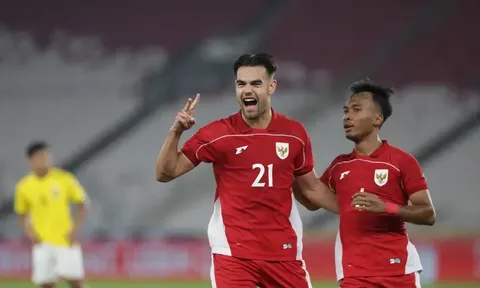 Tiền đạo nhập tịch ghi 6 bàn, U23 Indonesia thị uy sức mạnh trước Brunei