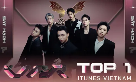 Nhóm All-Rounder của SOOBIN áp đảo tại Tân Binh Toàn Năng, ca khúc VAR vươn thẳng top 1 iTunes Việt Nam