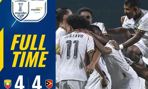 U23 Timor Leste gây choáng cho Malaysia trong trận cầu 8 bàn thắng