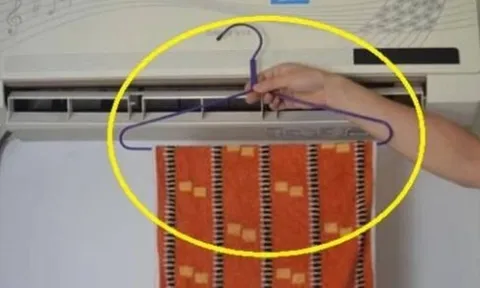 Bật điều hòa mùa hè, đừng quên treo khăn trong phòng – Mẹo nhỏ cực hữu ích ít ai biết!