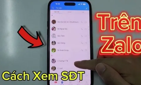 Ấn vào nút này trên Zalo là hiện ra hết số điện thoại bạn bè, không cần phải hỏi