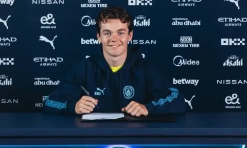 CHÍNH THỨC! Man City công bố thương vụ Sverre Nypan, hợp đồng 5 năm