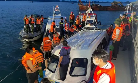 Nóng: Cập nhật thương vong vụ lật tàu chở khách trên Vịnh Hạ Long tới 19h hôm nay