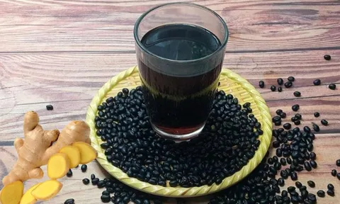 Nước đậu đen thêm gừng: Tăng hương vị, nhân đôi lợi ích