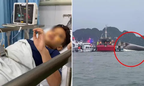Vụ lật tàu trên vịnh Hạ Long: Lời kể của bé trai sống sót kỳ diệu sau nhiều giờ bám trụ trong khoang tàu