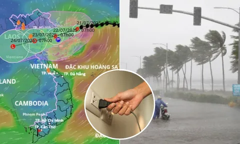 Các thiết bị điện trong nhà cần rút phích cắm trước và trong bão số 3, đảm bảo an toàn cho gia đình