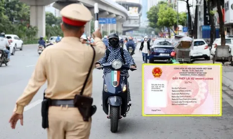 Người đi xe máy phải đổi Bằng lái xe, dùng mẫu cũ bị phạt đến 6 triệu, đúng không?