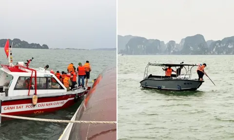 Vụ lật tàu trên vịnh Hạ Long: Tìm thấy thi thể bé trai 6 tuổi, vẫn còn 3 nạn nhân mất tích