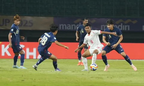 Hòa nghẹt thở Myanmar, U23 Thái Lan hú vía giành vé vào bán kết