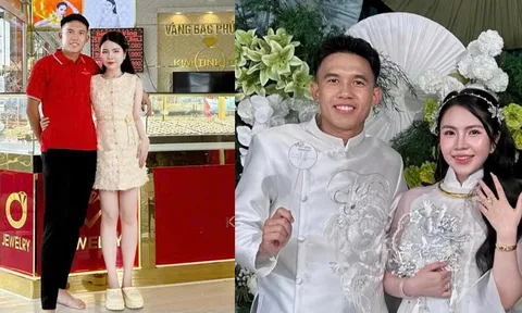 Cầu thủ U23 Việt Nam bí mật cưới cô chủ tiệm vàng: Tình yêu từ năm 17 tuổi cùng cái kết viên mãn