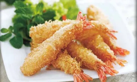 Cách nấu tôm chiên xù ngon
