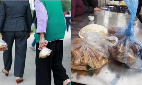  Gói đồ ăn thừa mang về khi đi tiệc: Văn minh hay nhếch nhác?