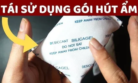 Ném bỏ gói hút ẩm, quá phí: Dùng cách này tiết kiệm 500 nghìn/tháng