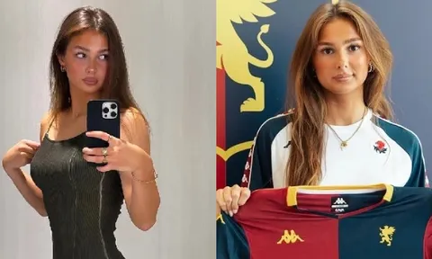 Genoa ra mắt tân binh Sondergaard, fan phát cuồng vì nhan sắc đỉnh cao