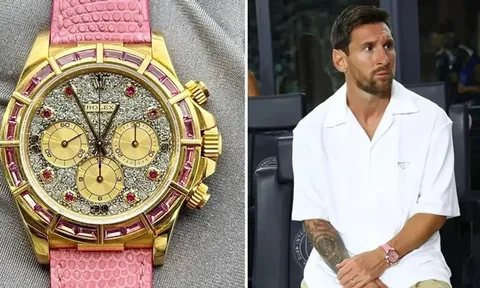 Messi khiến CĐV choáng với chiếc đồng hồ bản giới hạn gần 400 nghìn USD