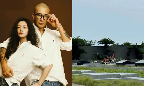 Chồng Từ Hy Viên mỗi ngày đều đến viếng mộ vợ, hình ảnh khiến cộng đồng mạng xúc động
