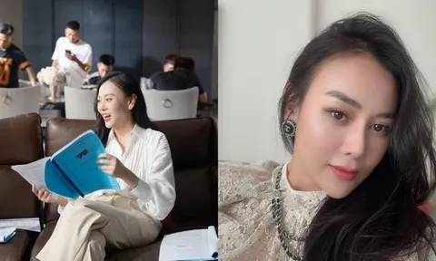 Phương Oanh tái xuất trong phim giờ vàng, trở thành "vợ" của Doãn Quốc Đam sau thời gian dài vắng bóng