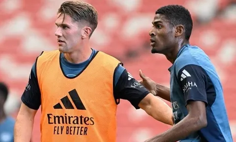 Buổi tập Arsenal: Gyokeres, Mosquera xuất hiện, Timber tái xuất