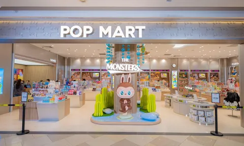 POP MART khai trương cửa hàng mới tại Vạn Hạnh Mall: Gen Z hào hứng xếp hàng săn đồ art toy