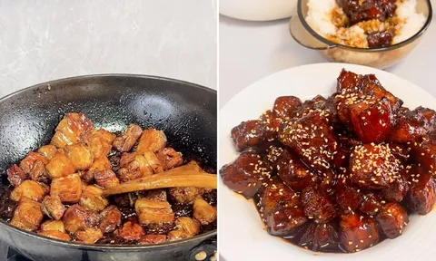 Kho thịt đừng chỉ cho mắm, đường, thêm nguyên liệu này để thịt đậm đà, mềm tan, mỡ trong veo