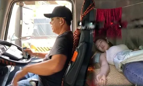 Vì sao tài xế xe tải đường dài thường đưa theo một phụ nữ? Lý do đằng sau khiến ai nghe cũng xúc động