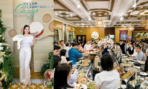 Người đẹp Biển Ninh Hoàng Ngân chia sẻ công dụng của việc ăn chay trước thềm Vu lan
