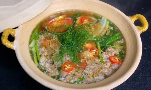 Cách náu canh riêu cua ngon