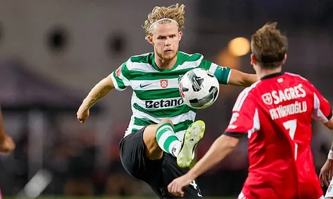 Morten Hjulmand: 'Cánh tay phải' của Amorim và lời giải cho bài toán tuyến giữa ở MU?