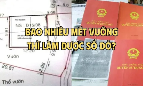 Đất thổ cư bao nhiêu mét vuông thì được tách Sổ đỏ?