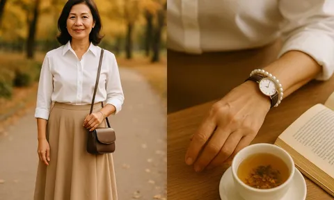 Phụ nữ sau 50 tuổi: Càng giản dị, càng toát lên vẻ đẹp thanh lịch và đẳng cấp