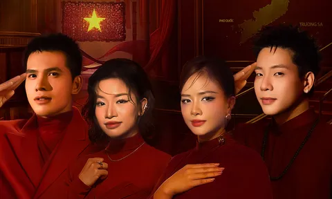 Quốc Thiên cùng 3 giọng ca vocalist đầy nội lực trong MV kết hợp AI "Kiếp sau vẫn là người Việt Nam”