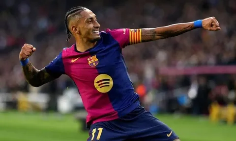 Raphinha tiết lộ lý do chỉ gia hạn hợp đồng với Barcelona đến năm 2028