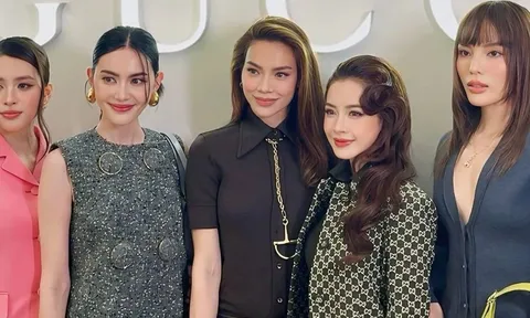 Chi Pu lọt thỏm giữa dàn mỹ nhân, nói một câu "chấn động", thái độ với Quỳnh Anh Shyn gây chú ý