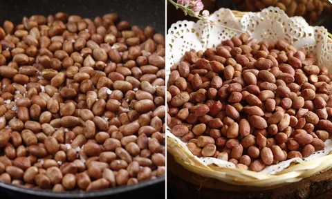 Mẹo rang lạc giòn lâu: Làm thêm 1 bước, lạc để lâu không ỉu, không hôi