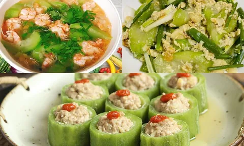 Mướp hương đang rộ mùa: Gợi ý 3 món ngon dễ làm, mát lòng ngày hè