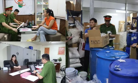 Triệt phá đường dây sản xuất, buôn bán thực phẩm chức năng giả quy mô lớn, 2 giám đốc bị khởi tố