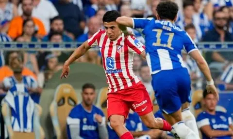Froholdt ghi bàn quyết định, Atletico bại trận trước Porto