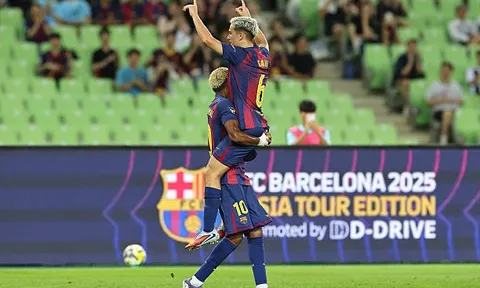 Rashford "mở tài khoản", Barca giành chiến thắng 5 sao