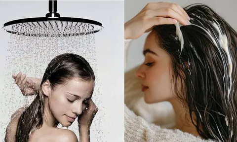Gội đầu trước hay tắm trước thì tốt hơn cho sức khỏe? Nên thoa dầu gội vào tóc hay vào da đầu?